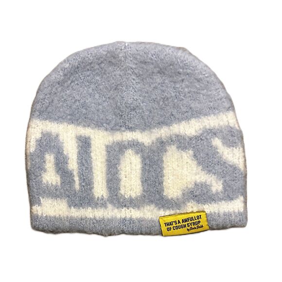 THATS A AWFUL LOT OF COUGH SYRUP - Alpaca Beanie - Powder Blue - New - Picture 1 of 4